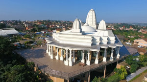 Temple aerial view